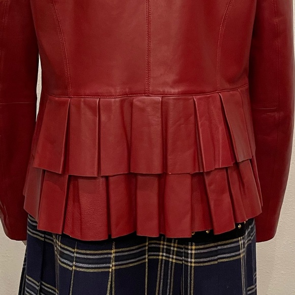 BAGATELLE Fitted Leather Jacket - Picture 6 of 10